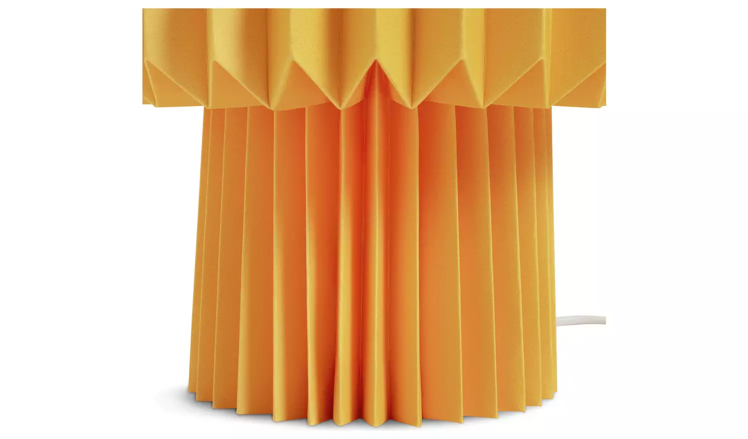 Habitat Origami Mushroom Paper Table Lamp - Yellow