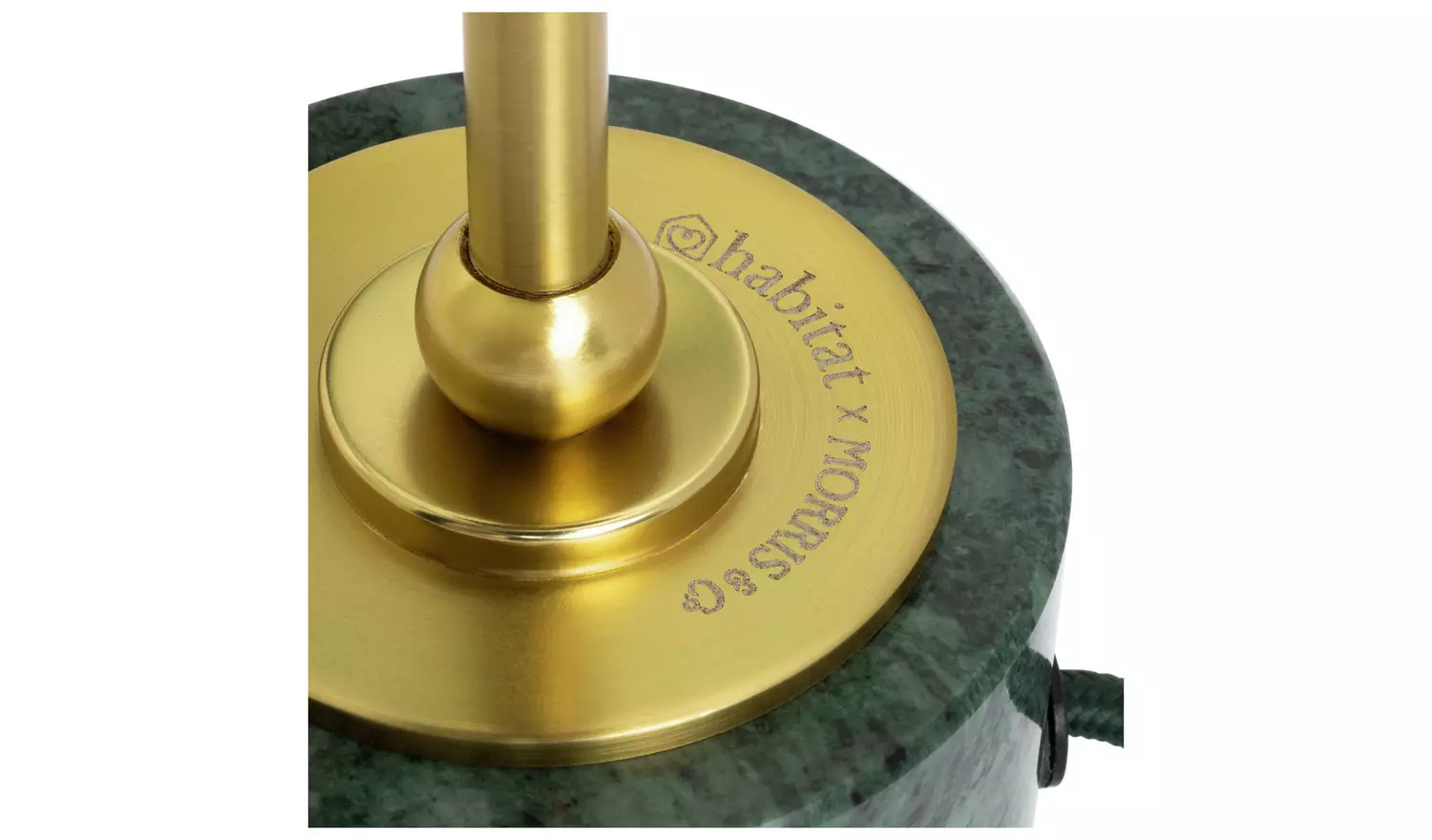 Habitat x Morris & Co. Slim Library Marble Table Lamp