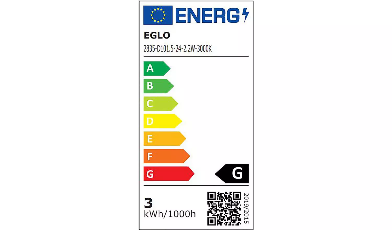 EGLO Mannera Steel LED Rechargeable Table Lamp - Black