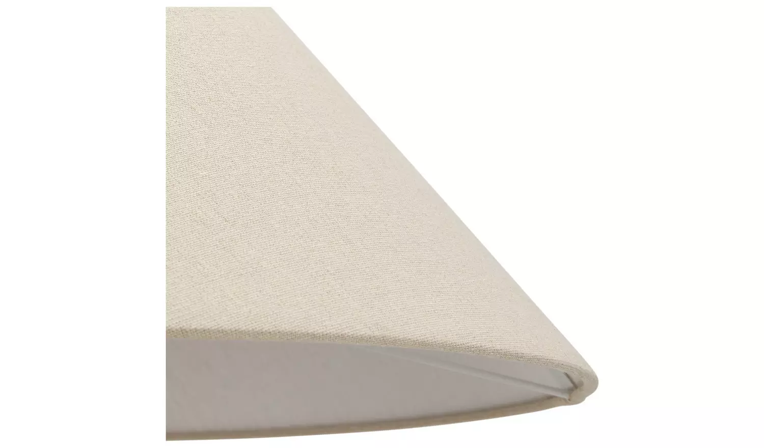 Habitat Circle 51cm Ceramic Table Lamp - Cream