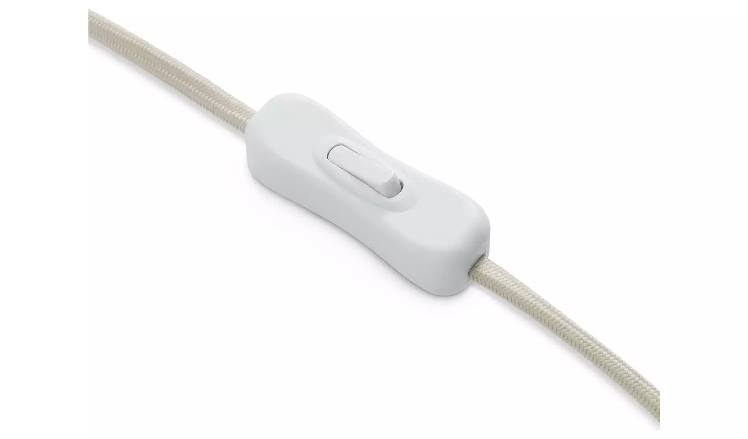 Habitat Circle 51cm Ceramic Table Lamp - Cream