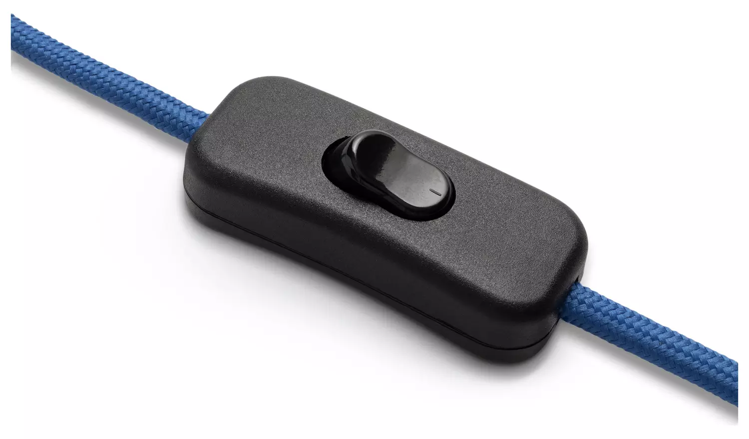 Habitat 60 Ribbon 36cm Metal Table Lamp - Blue