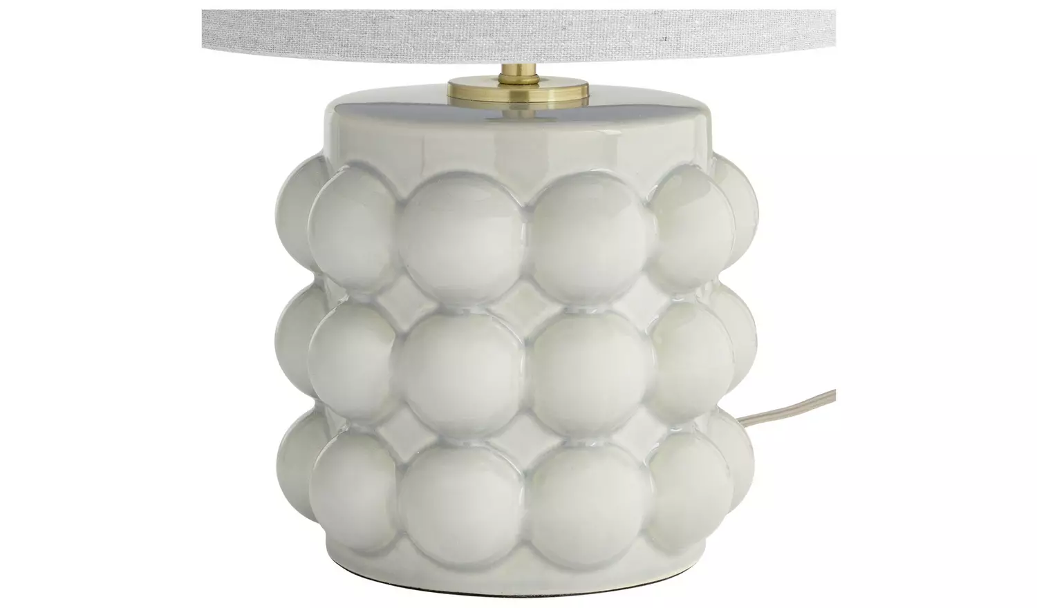 Habitat Bobble Table Lamp - Grey