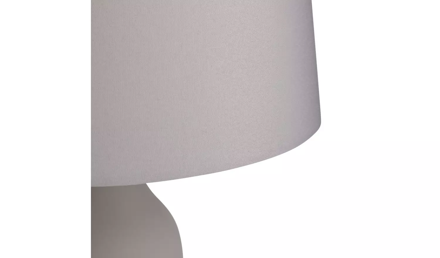 Argos Home Rica Ceramic Table Lamp - Grey