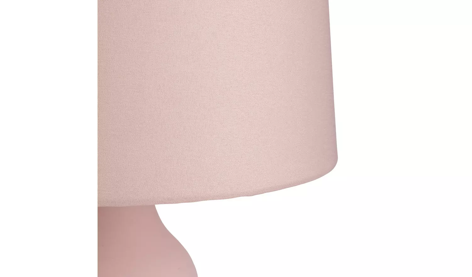 Argos Home Rica Ceramic Table Lamp - Blush