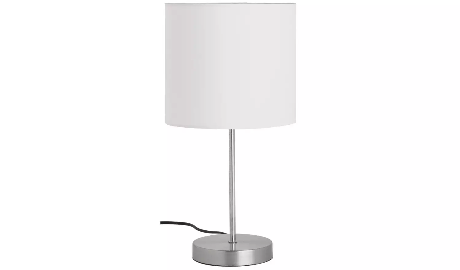 Argos Home Satin Stick Table Lamp - Super White
