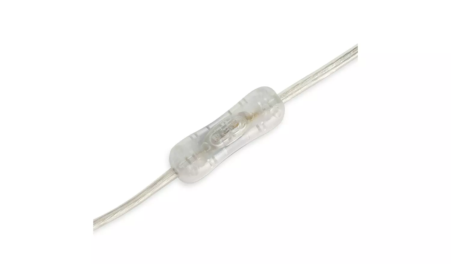 Habitat Glass Bobble Table Lamp Base Only - Clear