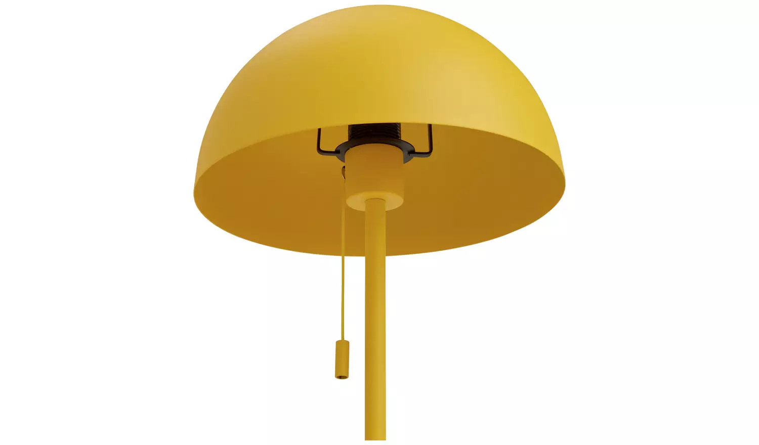 Habitat Mushroom 40cm Metal Table Lamp - Yellow