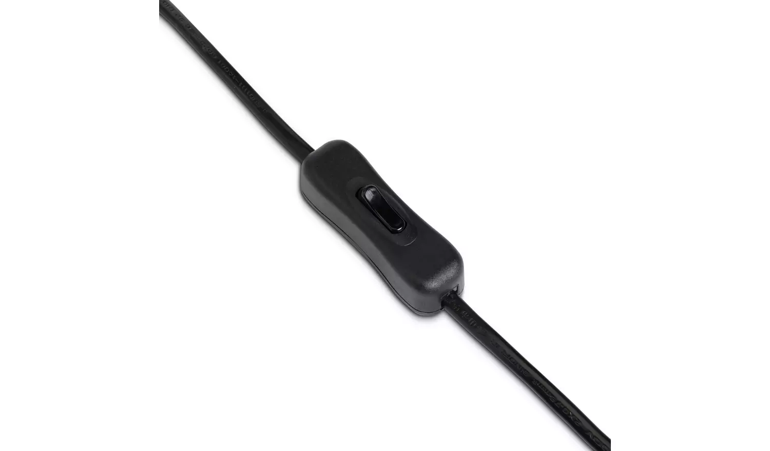 Habitat Mini Ashi Ceramic Table Lamp - Black