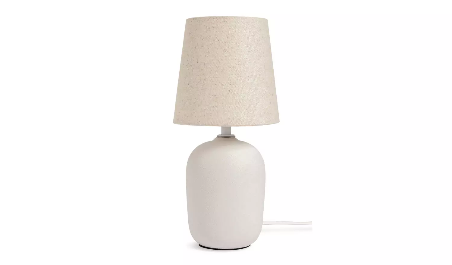 Habitat Mini Ashi Ceramic Table Lamp - Off White