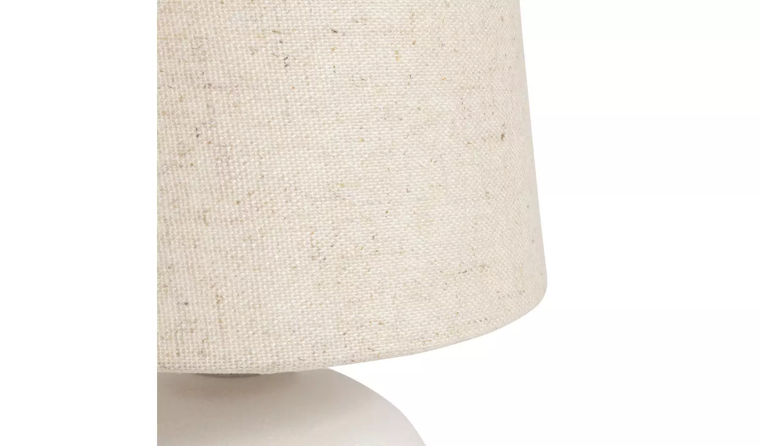 Habitat Mini Ashi Ceramic Table Lamp - Off White