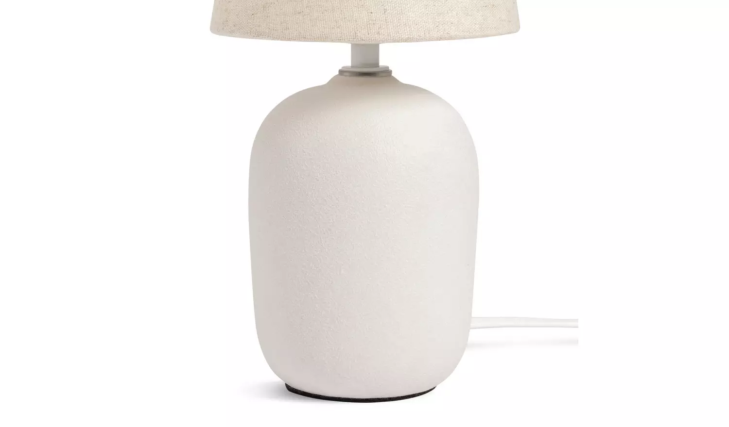 Habitat Mini Ashi Ceramic Table Lamp - Off White
