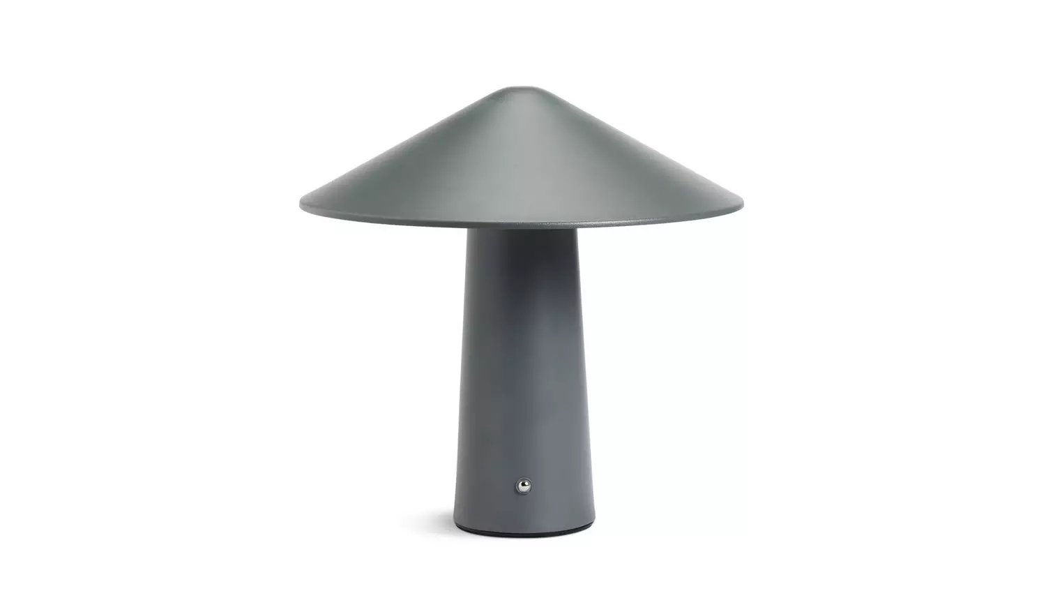 Habitat Kiro Rechargeable LED Touch Table Lamp - Charcoal