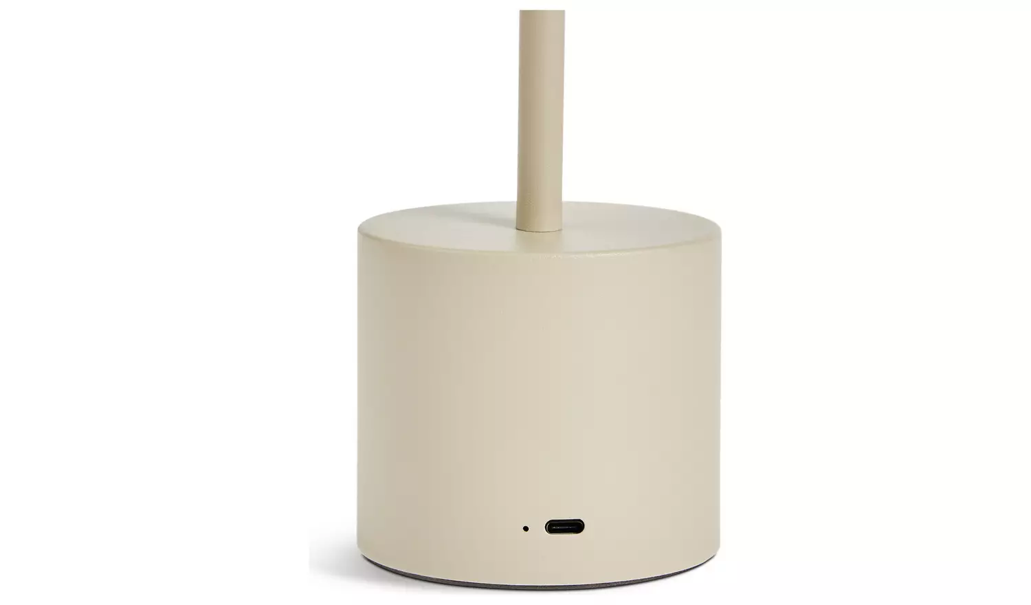 Habitat Rechargeable Mushroom LED Table Lamp - Taupe