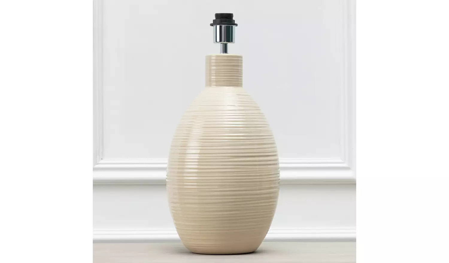 Voyage Maison Epona Ceramic Table Lamp Base Only - Cream