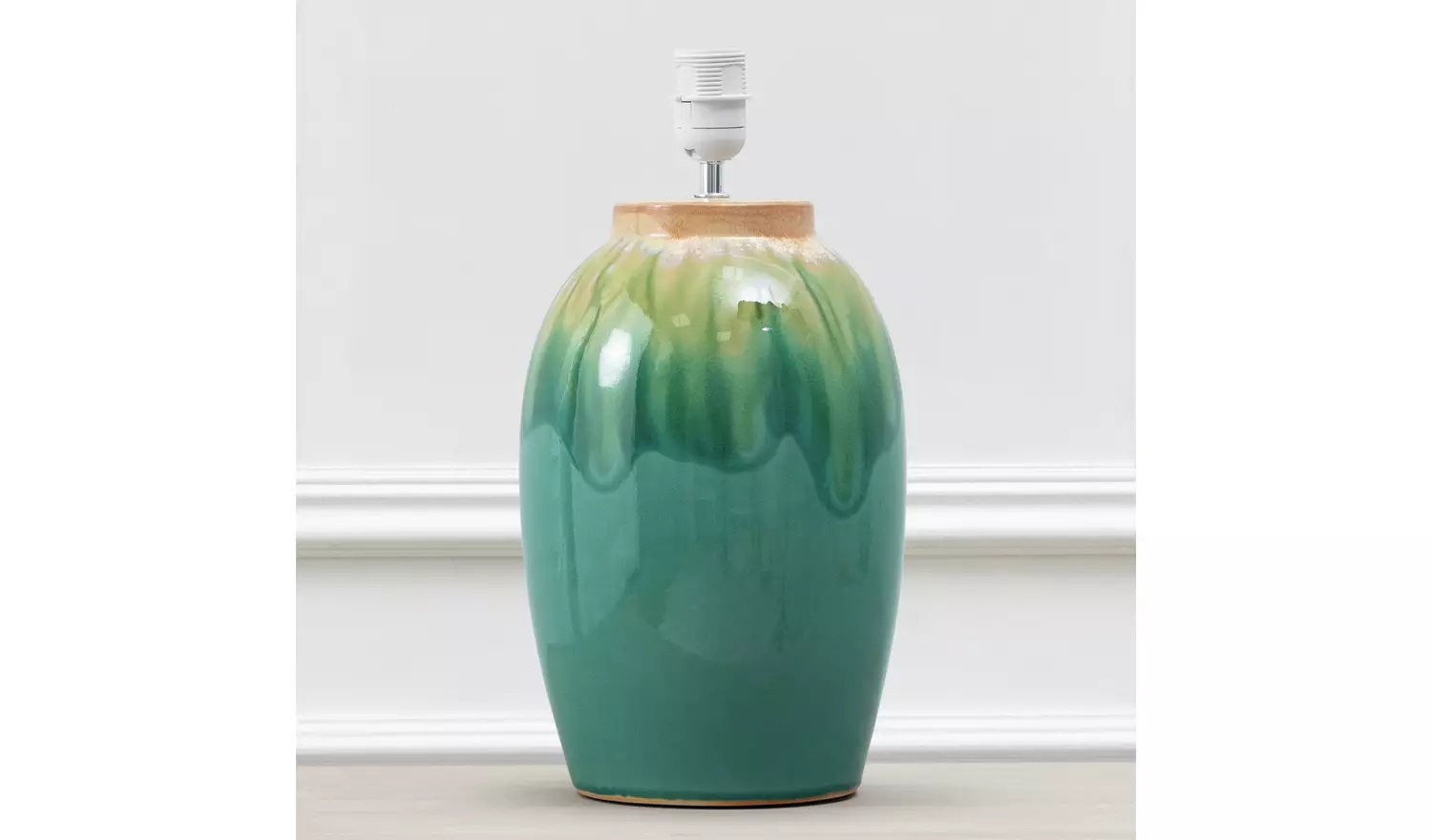 Voyage Maison Eucalypt Ceramic Table Lamp Base Only - Aqua