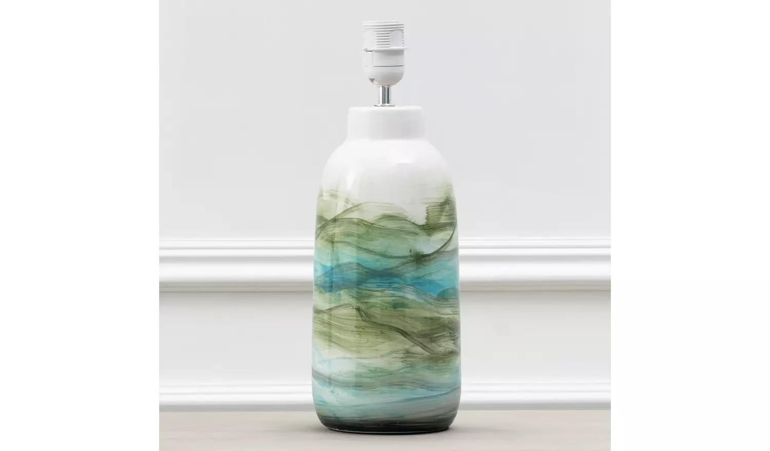 Voyage Maison Javary Ceramic Table Lamp Base Only - Blue