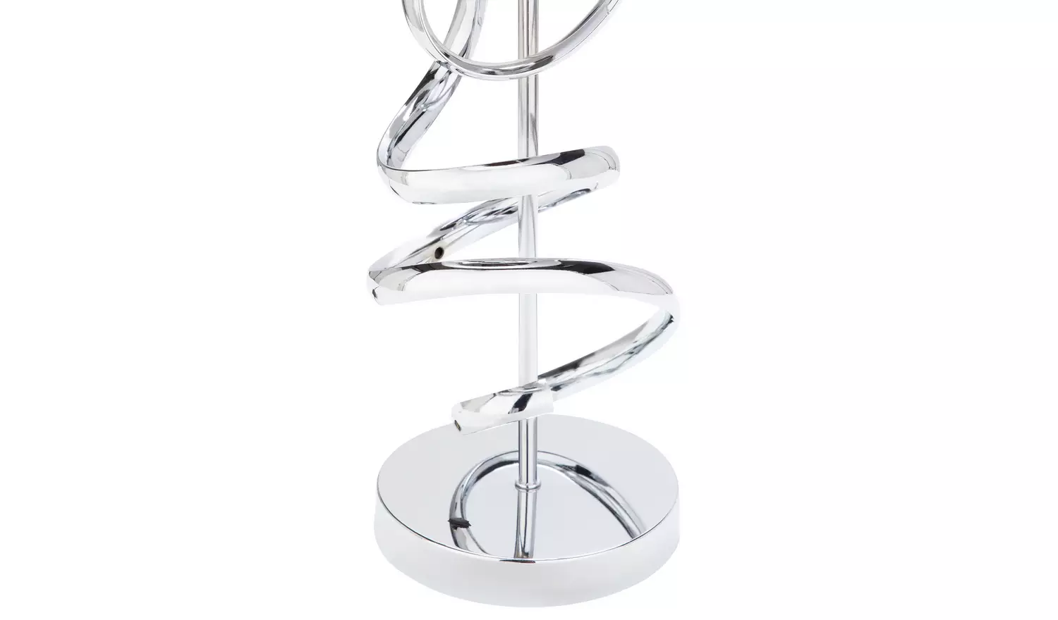 Argos Home Sculptural Swirl Table Light - Grey