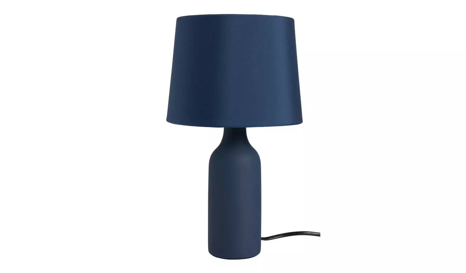 Argos Home Rica Ceramic Table Lamp - Ink Blue