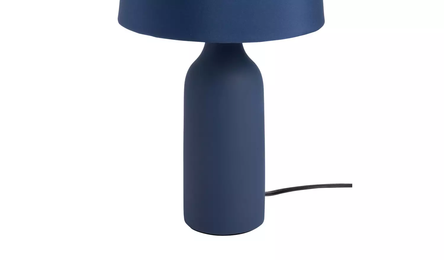 Argos Home Rica Ceramic Table Lamp - Ink Blue