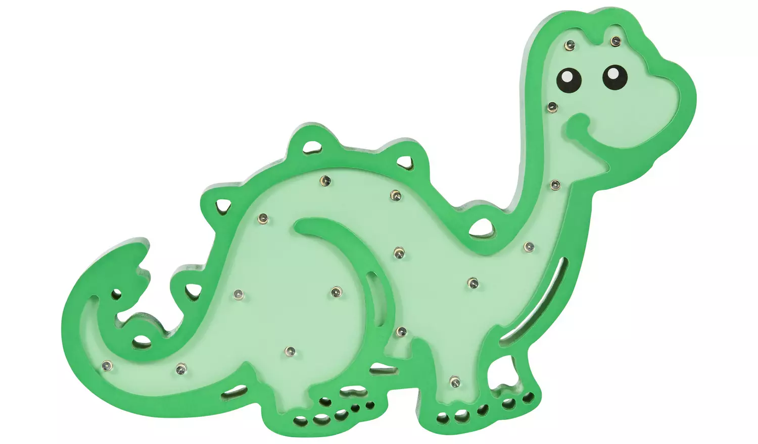 Glow Light Up Dinosaur LED Table Lamp - Green