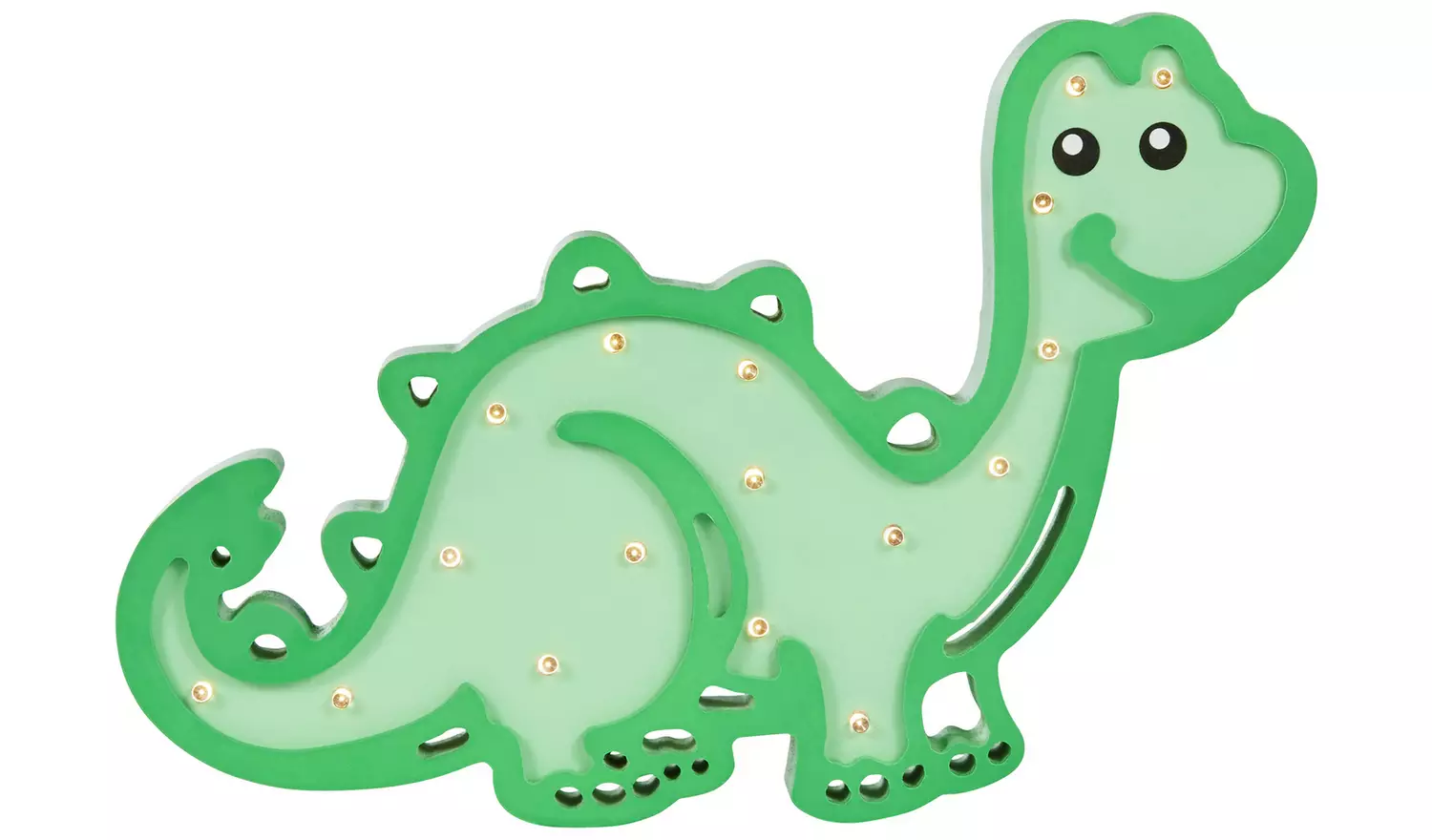 Glow Light Up Dinosaur LED Table Lamp - Green