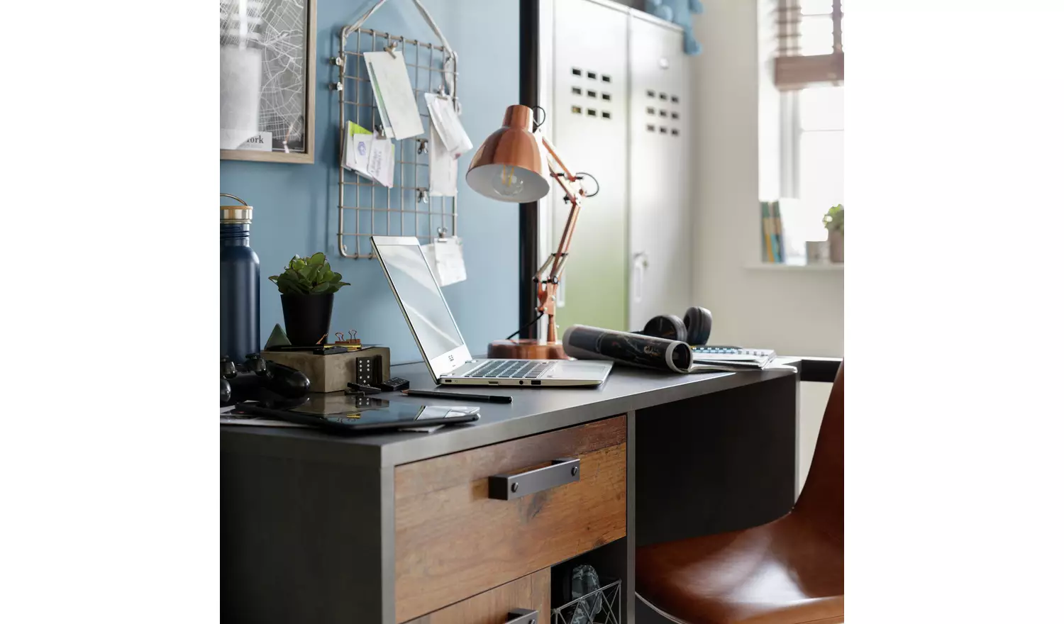 Argos Home Task Table Lamp - Copper