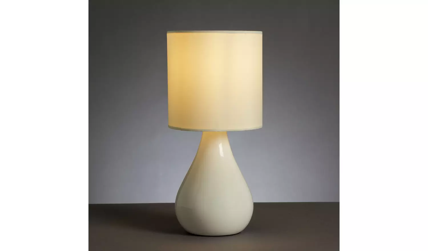 Argos Home Ceramic Table Lamp - Cream