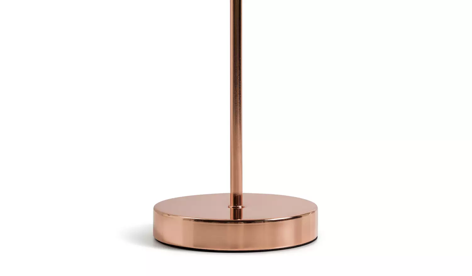 Argos Home Satin Stick Table Lamp - Rose Gold & Blush Pink
