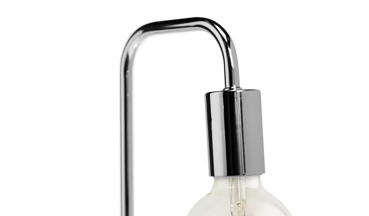 Habitat Rayner Table Lamp - Chrome