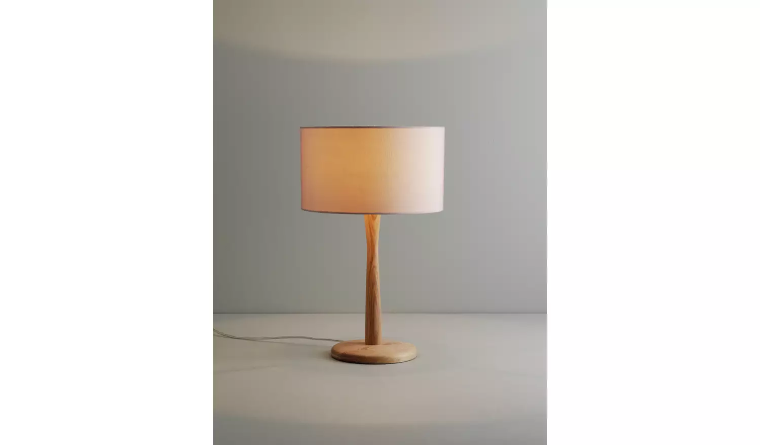 Habitat Pip Wooden Table Lamp Base Only - Natural