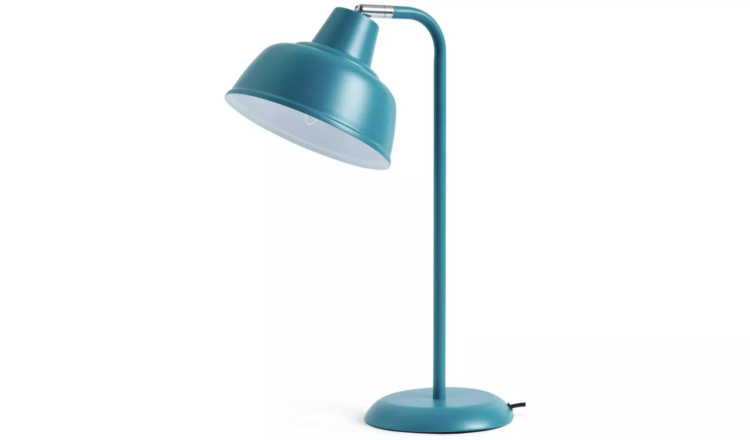 Habitat Benson Steel LED Table Lamp - Blue