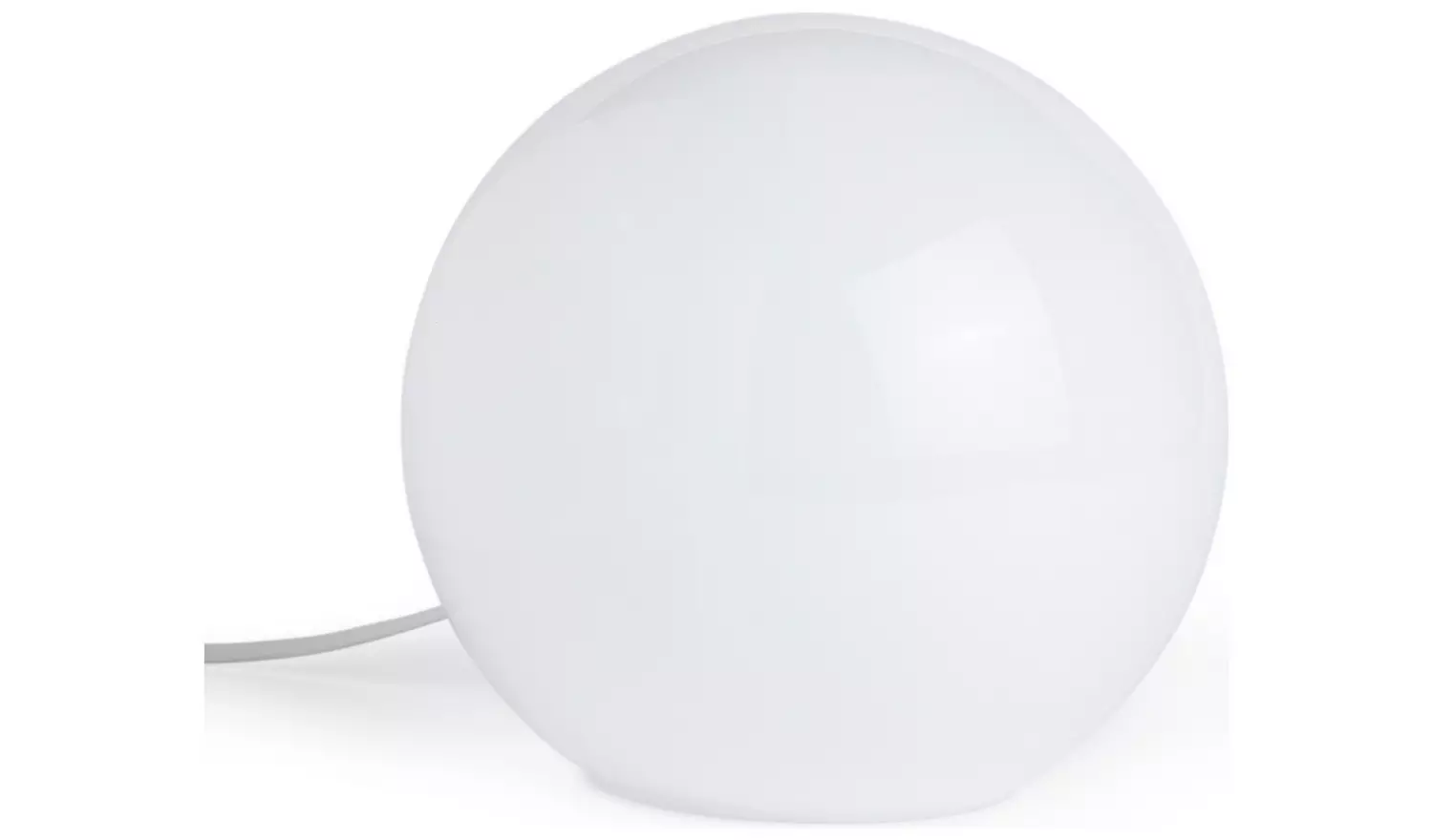 Habitat Caliban Globe Table Lamp - White
