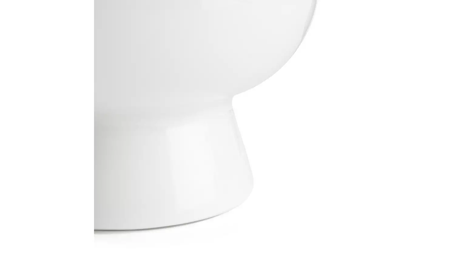 Habitat Lucetta Glass Table Lamp - White