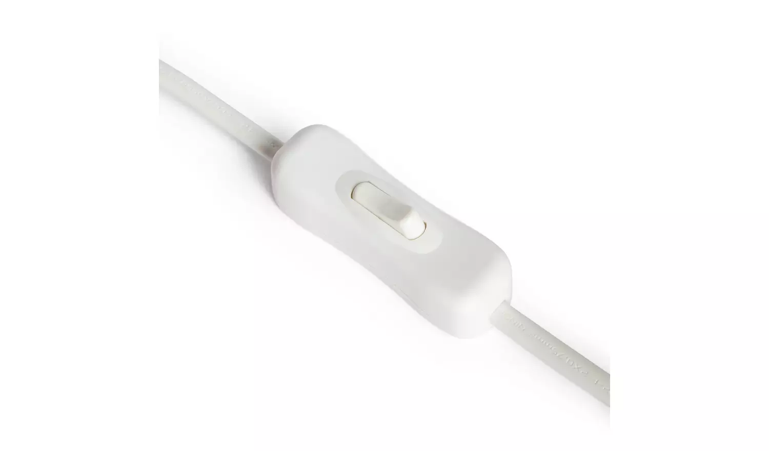 Habitat Lucetta Glass Table Lamp - White