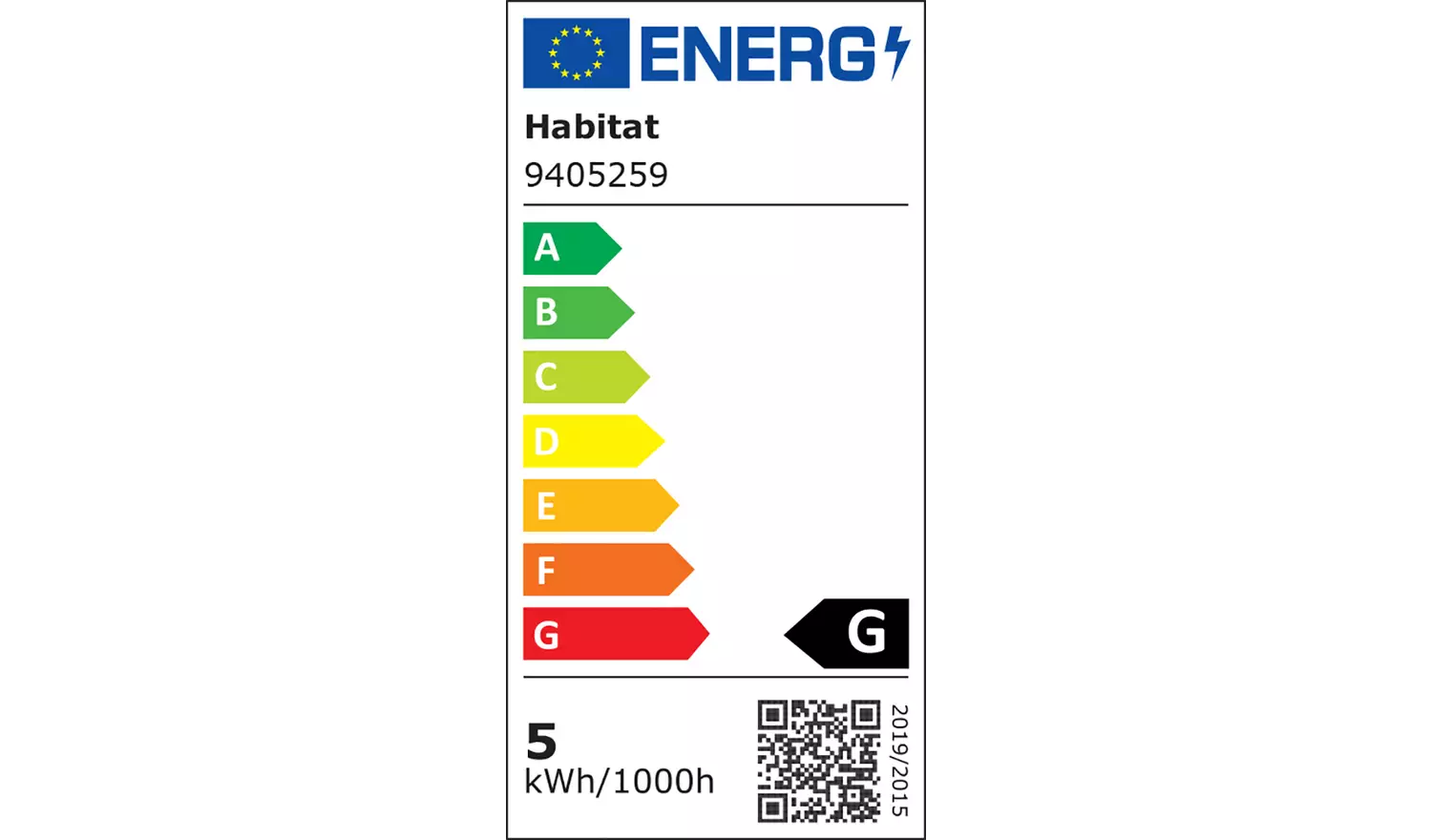 Habitat Mopsa Clip Lamp - White