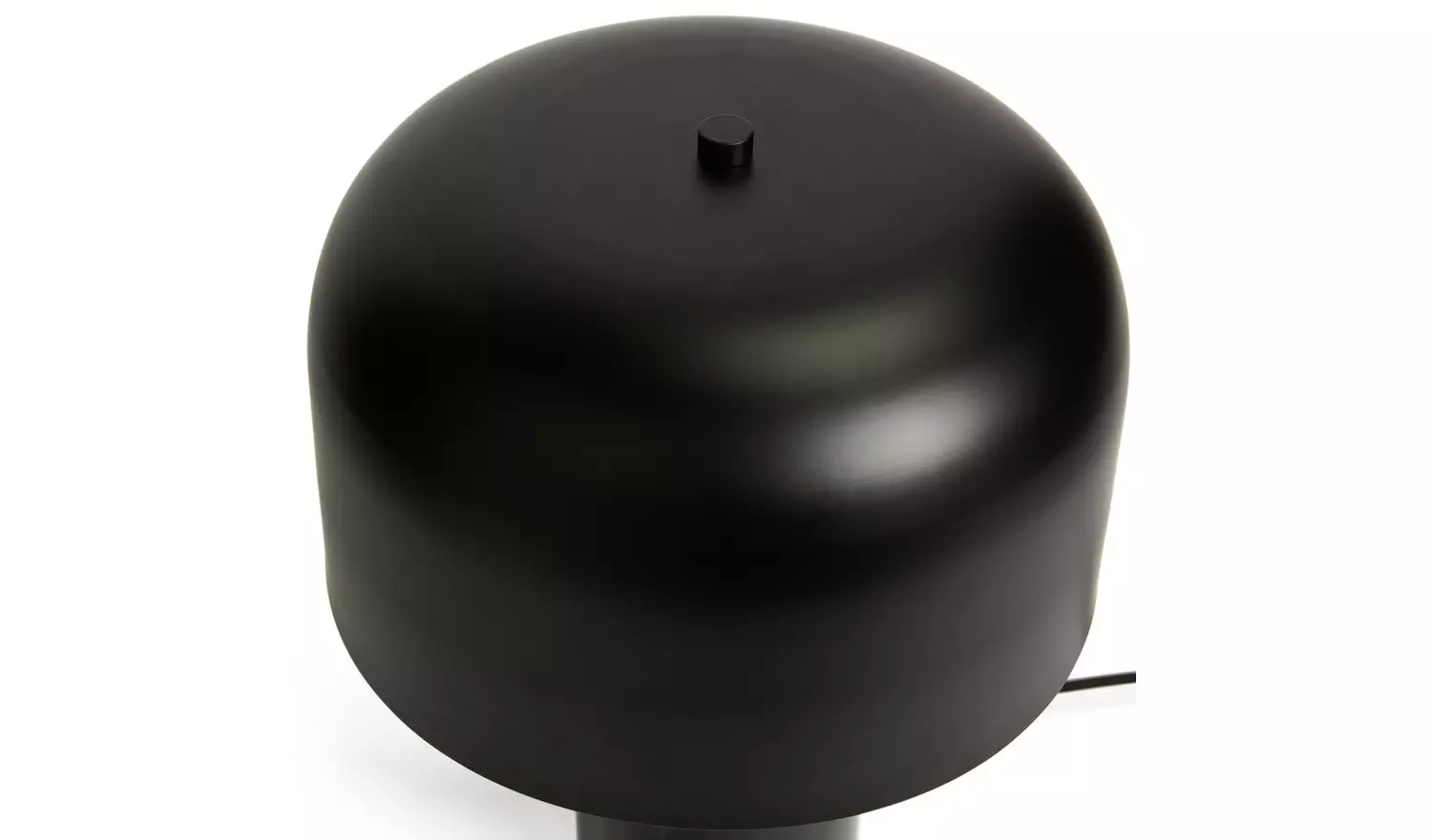 Habitat Marble Table Lamp - Black