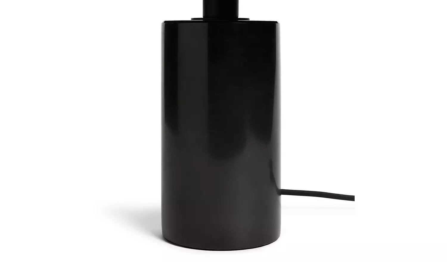 Habitat Marble Table Lamp - Black