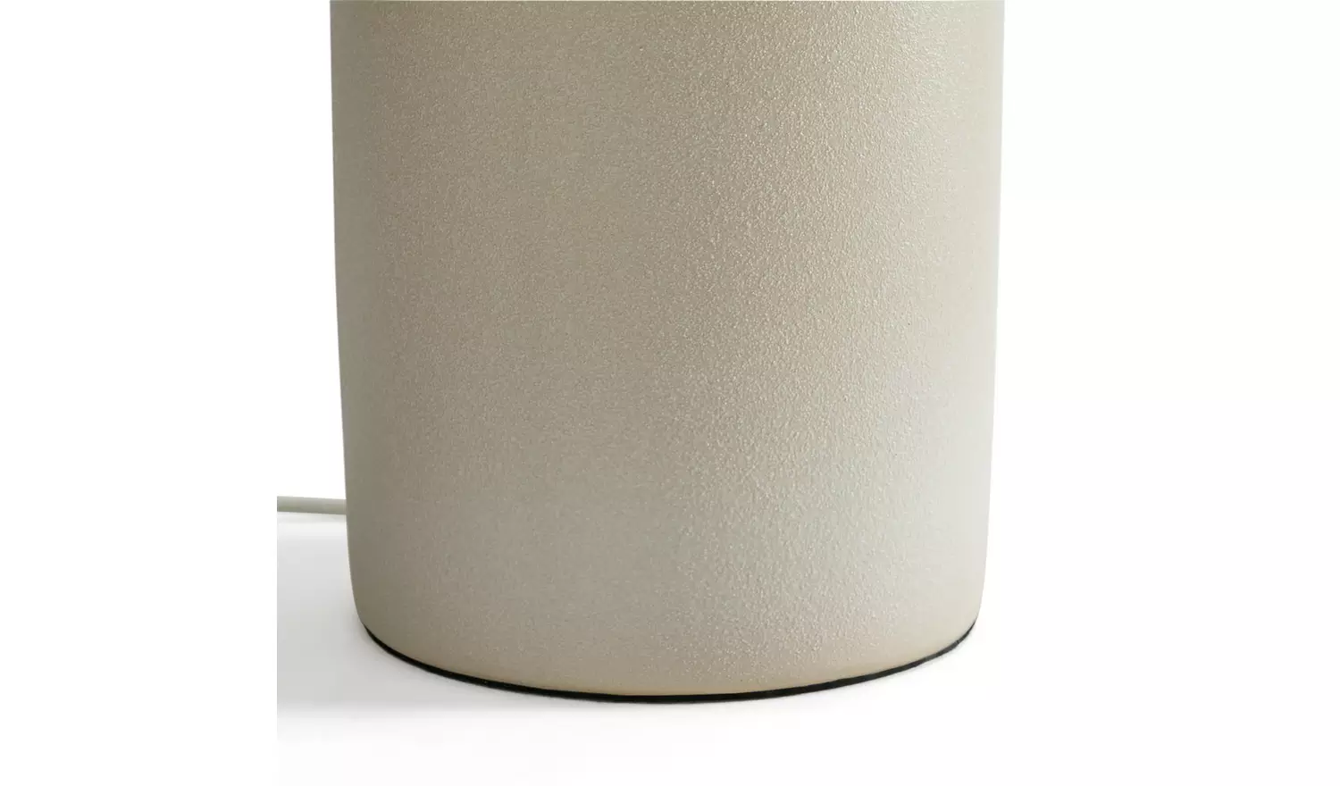 Habitat Hashi 70cm Ceramic Table Lamp - Off White & Black