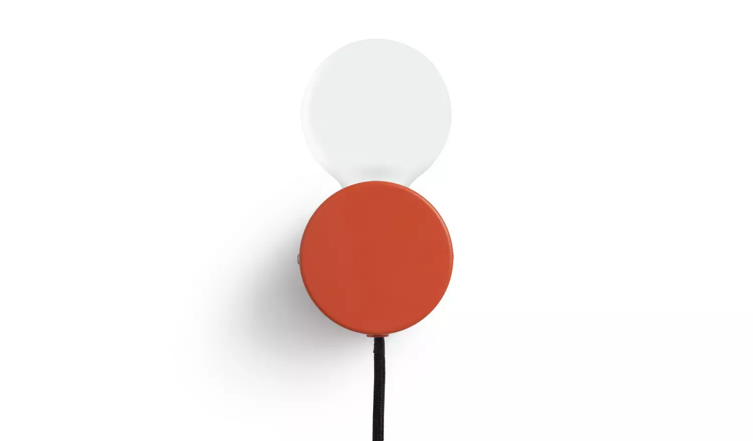 Habitat Banquo Plug In Wall Light - Orange