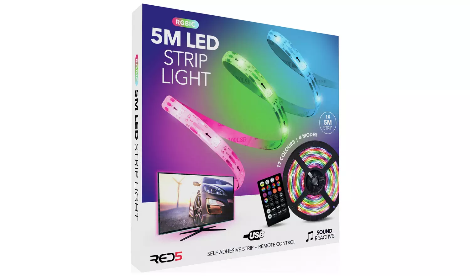 Red5 LED Strip Lights -5m