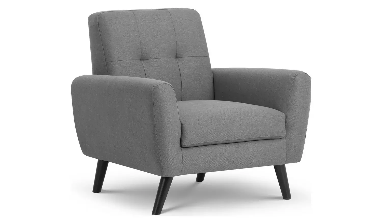 Julian Bowen Monza Fabric Armchair - Grey