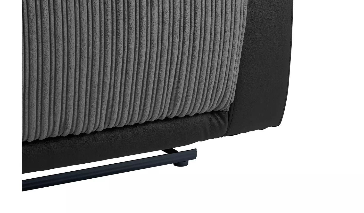 Argos Home Bradley Fabric Manual Recliner Chair - Charcoal