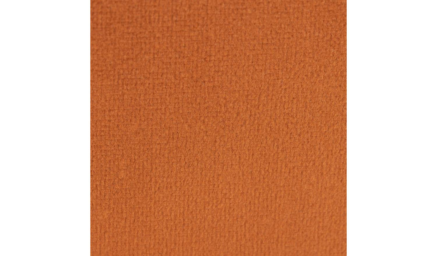 Habitat Celine Velvet Accent Chair - Orange