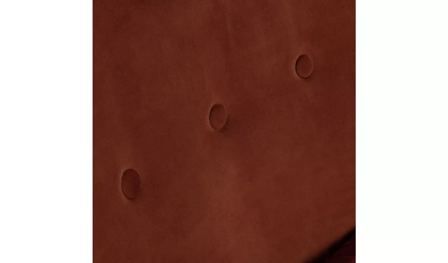 Habitat Nellie Velvet Chair - Rust Orange