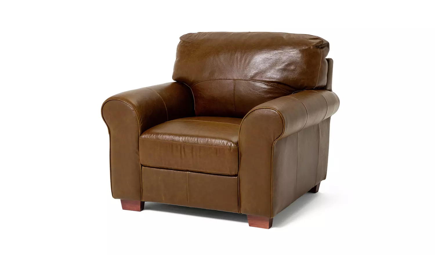 Argos Home Salisbury Leather Armchair - Tan
