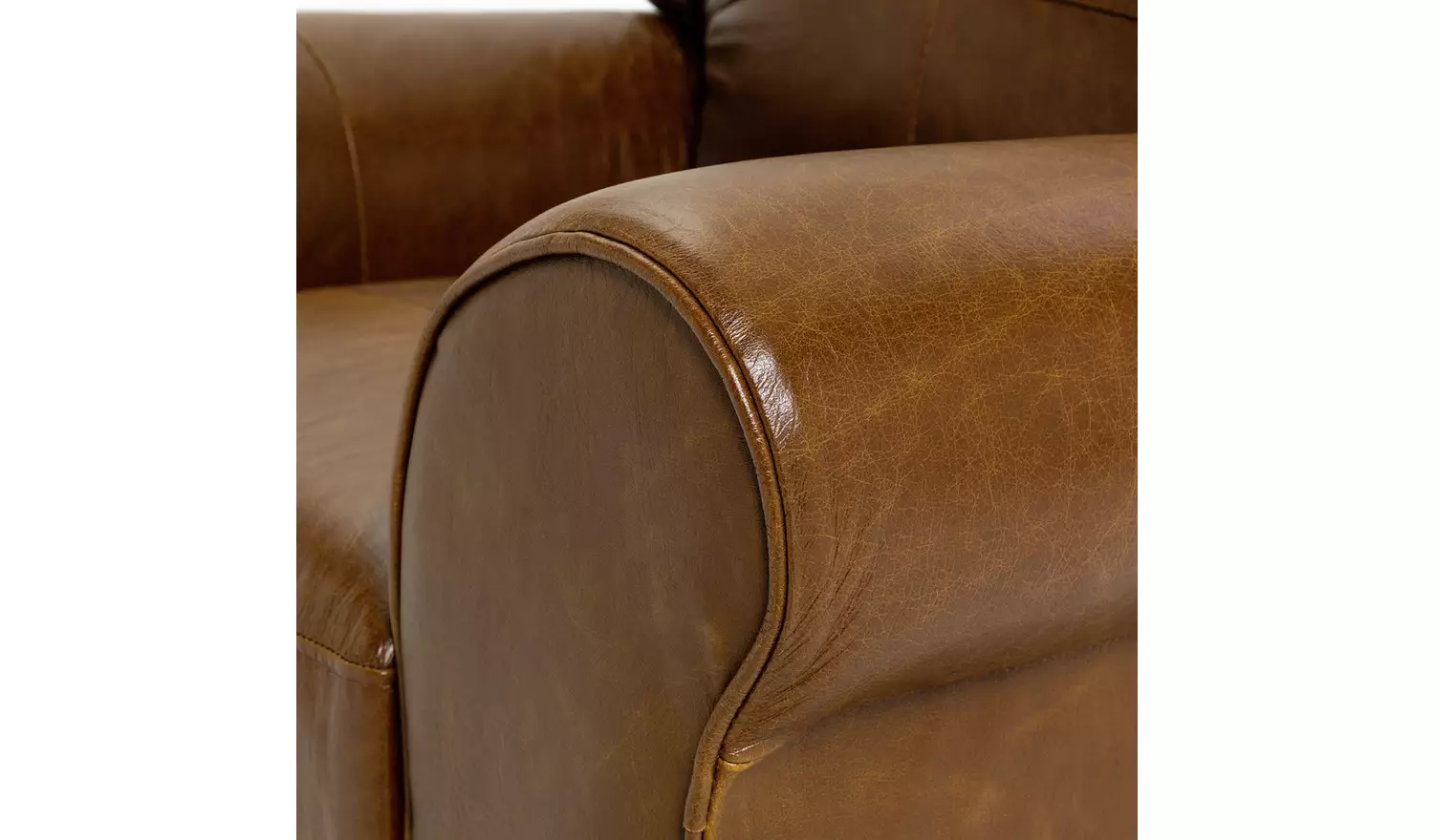 Argos Home Salisbury Leather Armchair - Tan