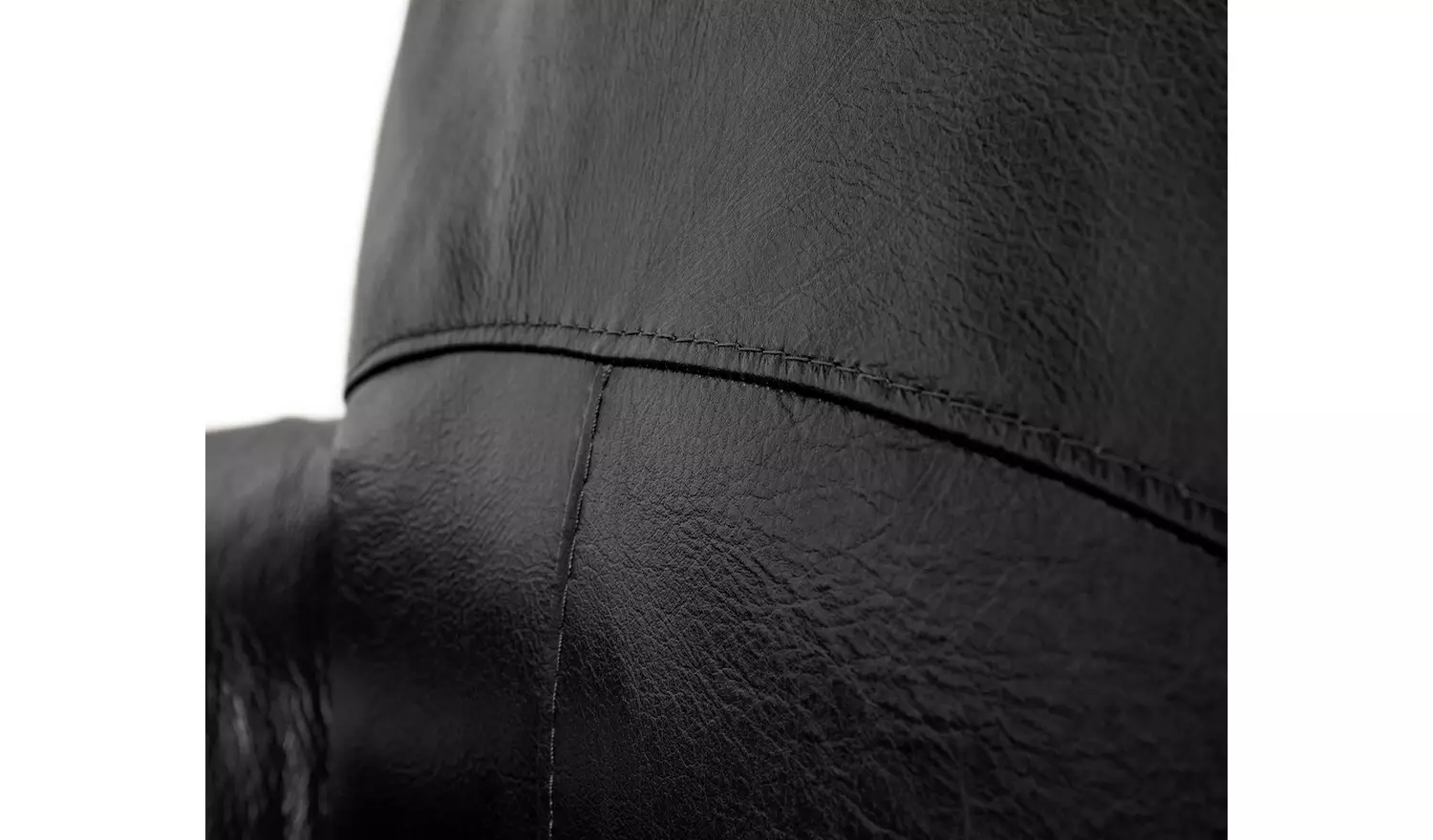 Argos Home Salisbury Leather Armchair - Black