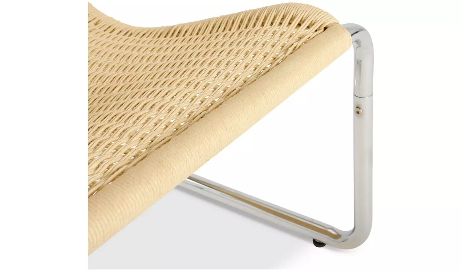 Habitat Ronan Chair & Footstool - Natural