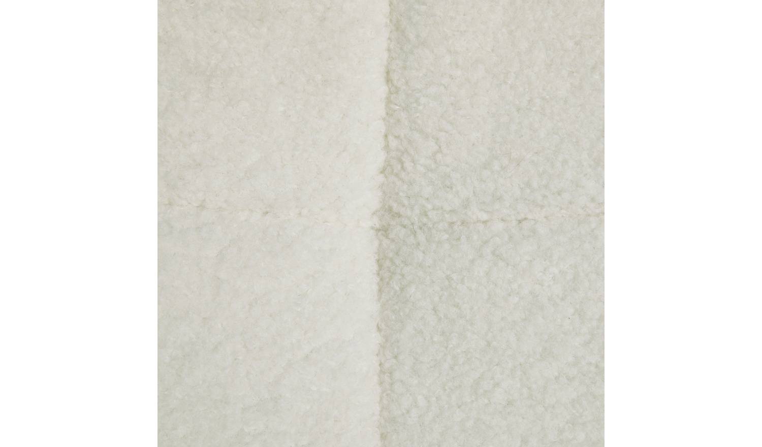 Argos Home Teddy Boucle Swivel Chair - Cream